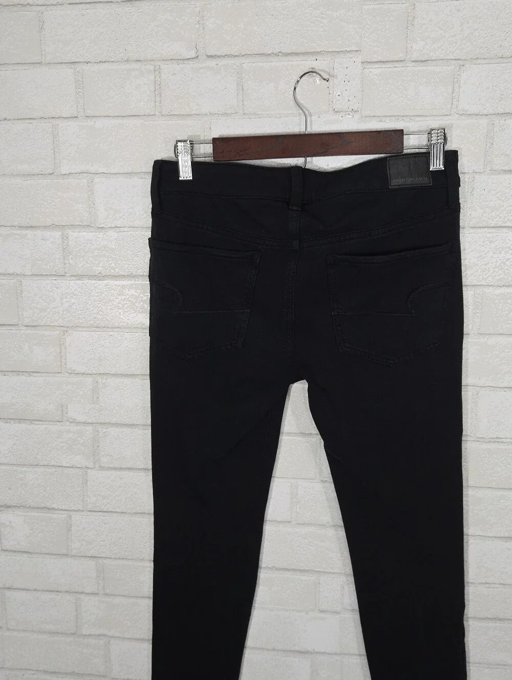 AEO black jeggings